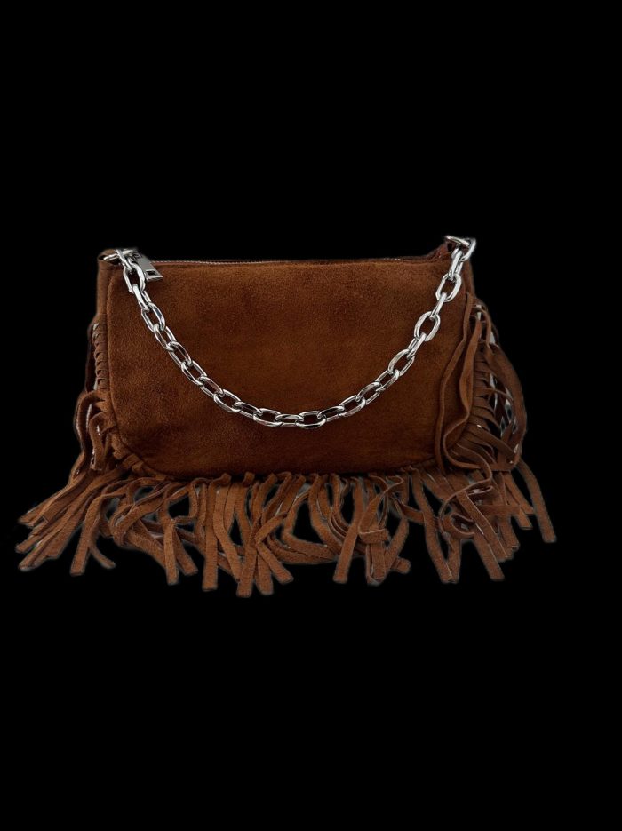 Bolso ante flecos